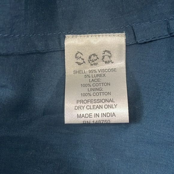 SEA New York Floral Georgette High Neck Maxi Dress, Size 2 - Picture 15 of 16